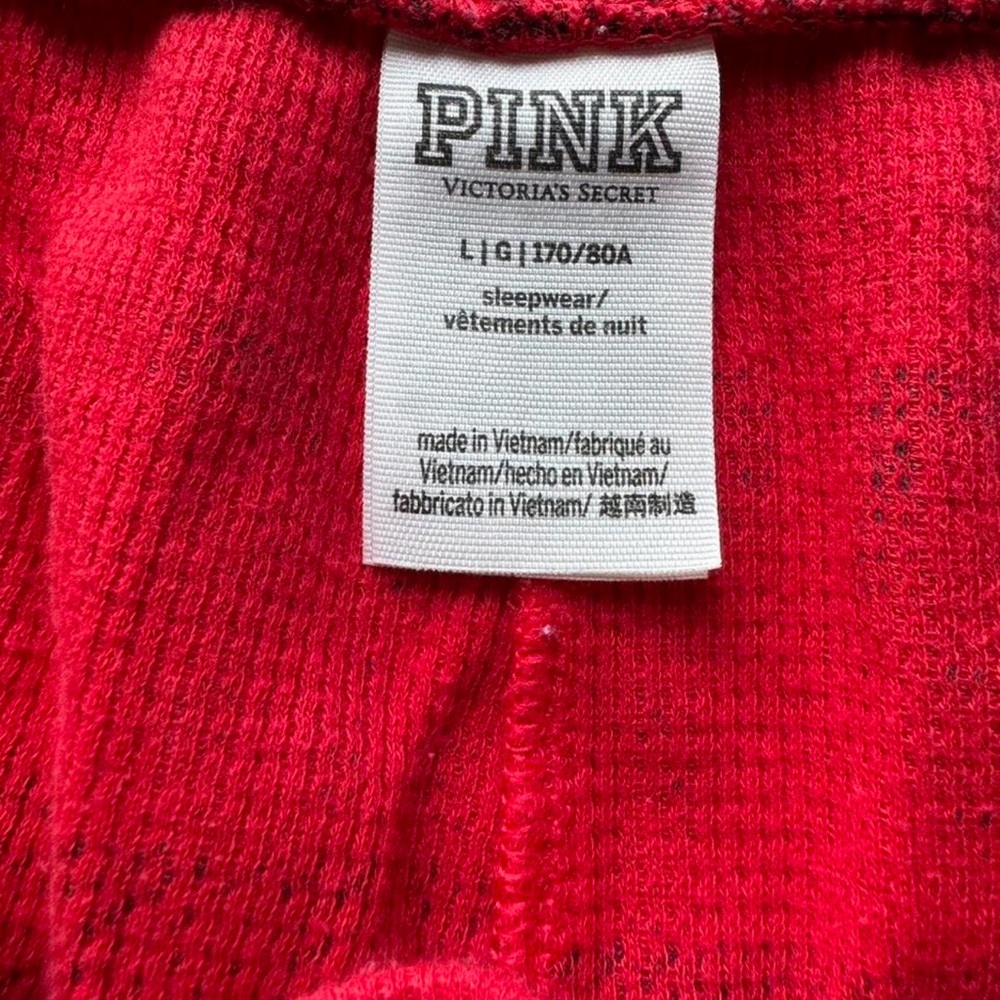 PINK Victoria's Secret Red and Black Checkered Shorts - Picture 5 of 7